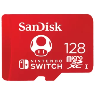 MEMORIA MICROSD SDXC SANDISK 128GB (SDSQXAO-128G-GNCZN) MICROSD NINTENDO SWITCH, NINTENDO CARD