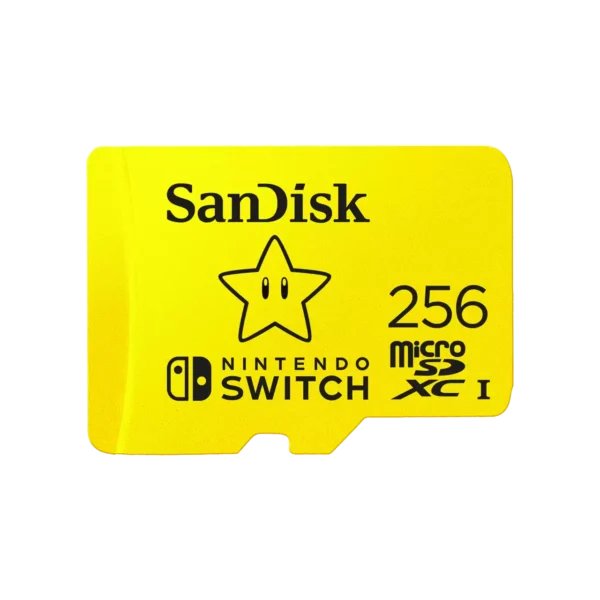 MEMORIA MICROSD SDXC SANDISK 256GB (SDSQXAO-256G-GNCZN) MICROSD NINTENDO SWITCH, NINTENDO CARD