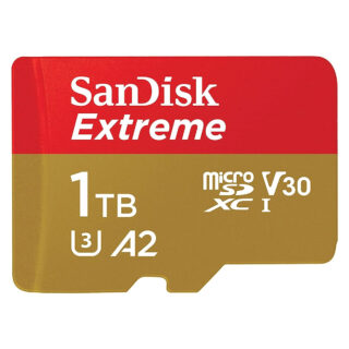 MEMORIA MICROSD SDXC SANDISK 1TB (SDSQXAV-1T00-GN6MA) MICROSD UHS-I CARD WITH ADAPTER (MOBILE), EXTREME