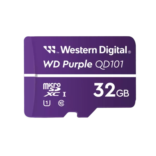 MEMORIA MICROSD SDHC WD 32GB (WDD032G1P0C) PURPLE SC ULTRA ENDURANCE