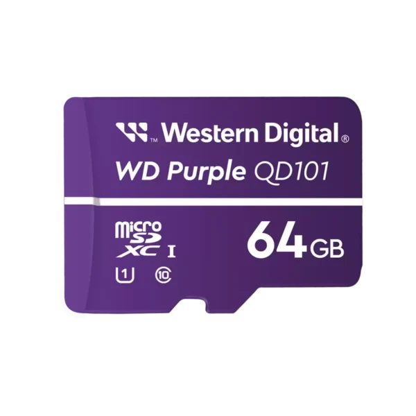 MEMORIA MICROSD SDXC WD 64GB (WDD064G1P0C) PURPLE SC ULTRA ENDURANCE