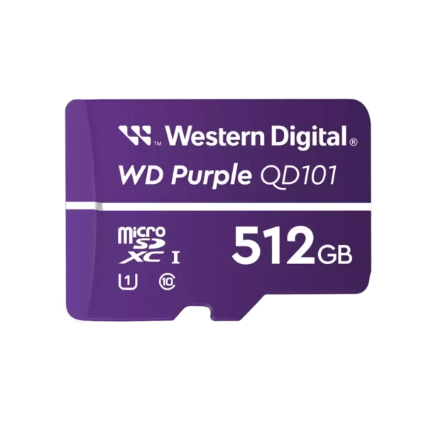 MEMORIA MICROSD SDXC WD 512GB (WDD512G1P0C) PURPLE SC ULTRA ENDURANCE