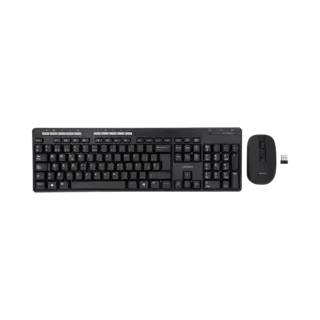 KIT TECLADO Y MOUSE INALAMBRICO ACTECK (AC-931748) MK450,RF USB,104 TEC,1600 DPI,NEGRO