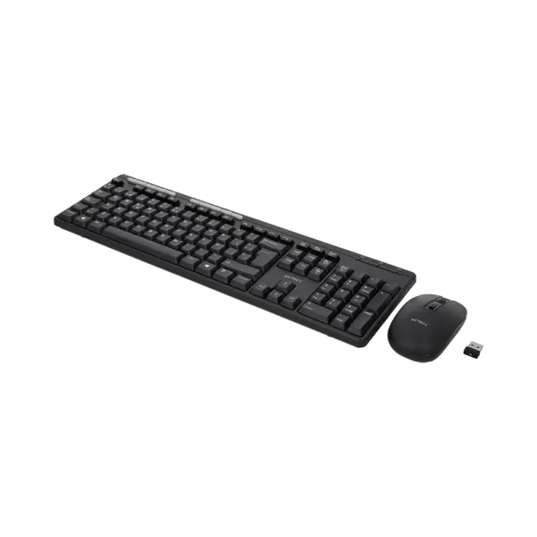 KIT TECLADO Y MOUSE INALAMBRICO ACTECK (AC-931748) MK450,RF USB,104 TEC,1600 DPI,NEGRO - Image 3