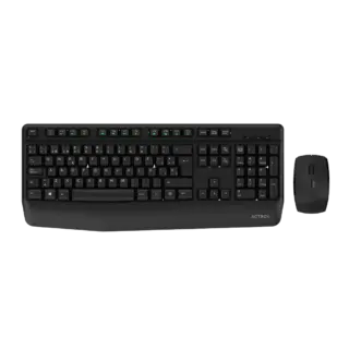 KIT TECLADO Y MOUSE INALAMBRICO ACTECK (AC-936354) MK465, MULTIMEDIA, USB, 1200DPI