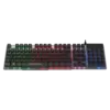 TECLADO ALAMBRICO ACTECK (AC-939195) AUREAN II TA220G, MEMBRANA, RGB, TRANSLUCIDO