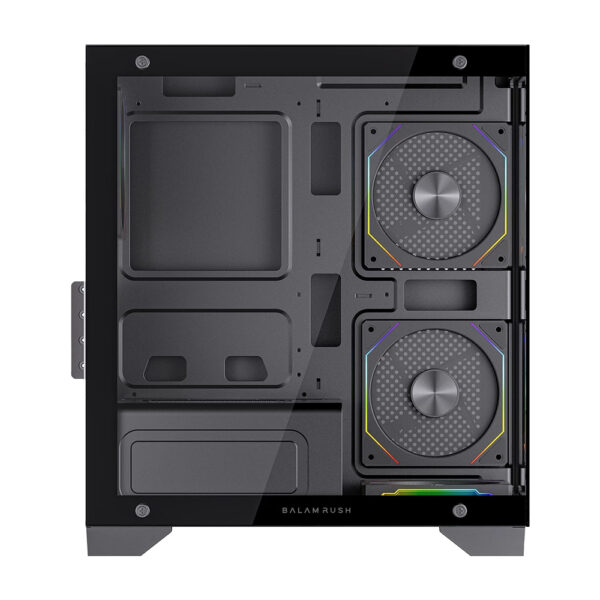 GABINETE BALAM RUSH (BR-941631) TANK PERFORM 3600,MICRO ATX,1*USB 3.0,CRISTAL TEMP,2 FAN,NEGRO