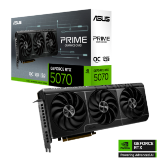 TARJETA DE VIDEO ASUS (PRIME-RTX5070-12G) 192BIT, PCI-E 5.0,HDMI,3*DP1.4A,TRI FAN