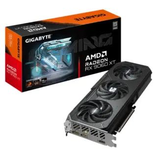 Tarjeta de Video GIGABYTE RX 9060 XT GAMING OC / 16GB GDDR6 / 128-bit / DisplayPort / HDMI / GV-R9060XTGAMING OC-16GD