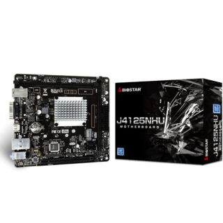 MOTHERBOARD BIOSTAR (J4125NHU) CELERON J4125, DDR4 X2 8GB, USB 3.1, PCIE 2.0, HDMI, MINI ITX