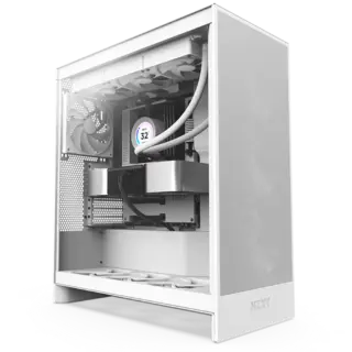 GABINETE NZXT (CM-H72FW-01) H7 FLOW MID-TOWER ATX CASE - BLANCO