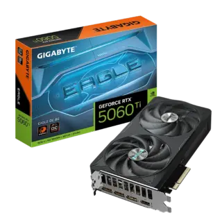 TARJETA DE VIDEO GIGABYTE (GV-N506TEAGLE OC-8GD) RTX 5060TI,8GB GDDR7,PCIE 5.0,HDMI,3*DP,2FAN