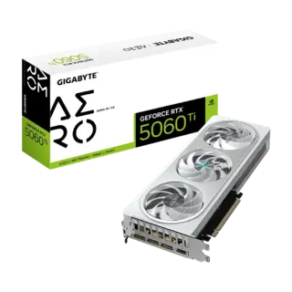 TARJETA DE VIDEO GIGABYTE (GV-N506TAERO OC-8GD) RTX 5060TI,8GB GDDR7,PCIE 5.0,HDMI,3*DP,3FAN