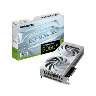 TARJETA DE VIDEO GIGABYTE (GV-N506TEAGLEOC ICE-8GD) RTX 5060TI,8GB GDDR7,PCIE 5.0,HDMI,3*DP,2 FAN