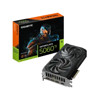 TARJETA DE VIDEO GIGABYTE (GV-N506TWF2OC-8GD) RTX 5060TI,8GB GDDR7,PCIE 5.0,HDMI,3*DP,2 FAN