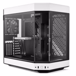 GABINETE HYTE (CS-HYTE-Y60-BW)Y60,CAMDUAL,VIDRIOPANORAMICO,ATX,3FAN,CABLE RISER INCL,NEG/BL,S/FUENTE