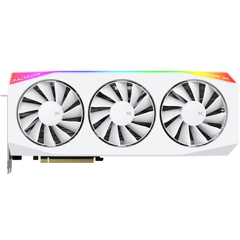 TARJETA DE VIDEO XFX (RX-97TRGBBW9) MERCURY RADEON RX 9070XT,16GB GDDR6,2570MHZ,3*DP,HDMI, BLANCA - Image 3