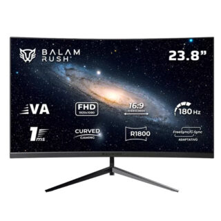 MONITOR 23.8" BALAM RUSH (BR-943031) ANDROMEDA MAG24Y,CURVO,1920X1080,180HZ,1MS,HDMI,DP,USB-C,NEGRO