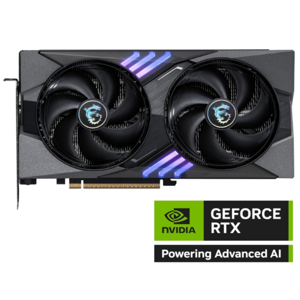 TARJETA DE VIDEO MSI (RTX 5060 TI 8G GAMING OC) 8GB GDDR7, 2662 MHZ, 1*HDMI, 3*DP, 2 FAN - Image 2