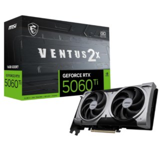 TARJETA DE VIDEO MSI (RTX 5060 8G VENTUS 2X OC) 8GB GDDR7, 2535 MHZ, 1*HDMI, 3*DP, 2 FAN