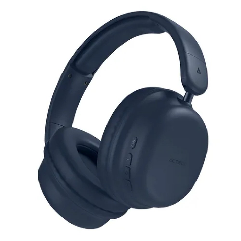 AUDIFONOS ACTECK (AC-940962) HONOUR 2 PLUS HP626,INALAMBRICOS, BLUETOOTH 5.4, BATERIA 25 HORAS,NEGRO