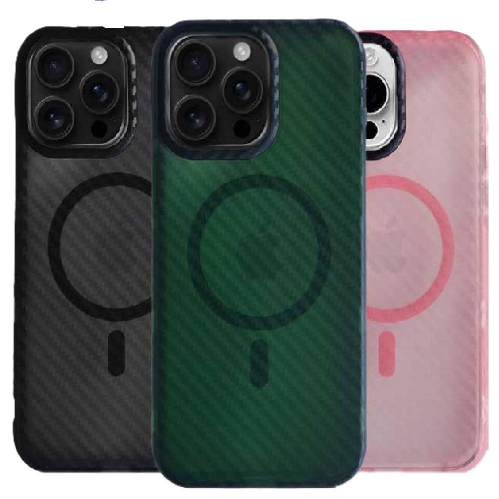 FUNDA MAGSAFE IPH 16 IPHONE CARBON FIBER SPC