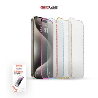 MICA GLITTER 12/12PRO IPHONE GLITTER FRAME RHINOGLASS