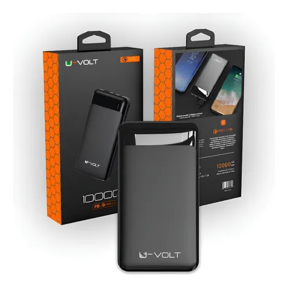 UPVP-10 POWERBANK 10000MAH 20W U-VOLT