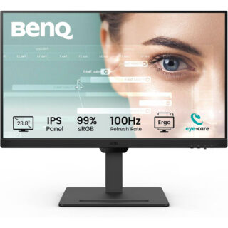 MONITOR LED BENQ 23.8" (GW2490T) 1920*1080 FULL HD 100HZ,HDMI/DP,BOCINAS INT. NEGRO.