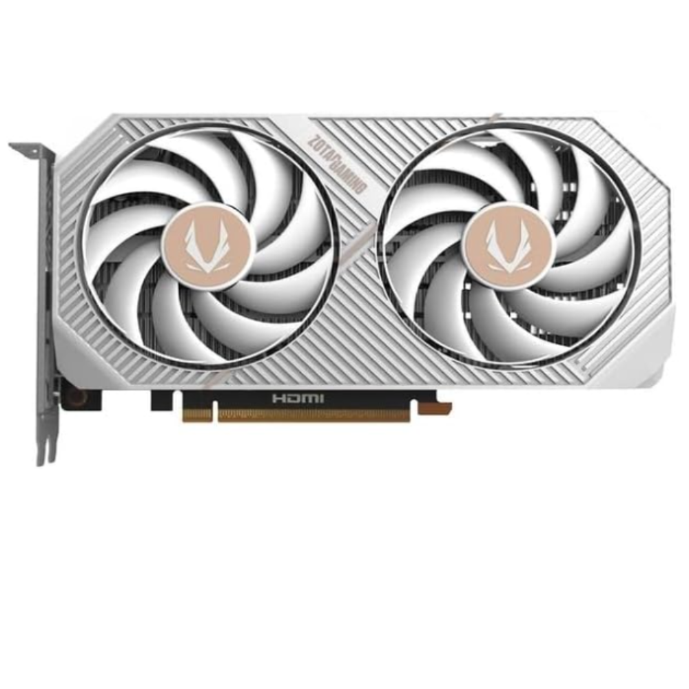 TARJETA DE VIDEO ZOTAC (ZT-B50600Q-10M) RTX 5060 TWIN EDGE OC WHITE 8GB GDDR7,2527MHZ,PCIE5,HDMI,3*DP,2*FAN - Image 2