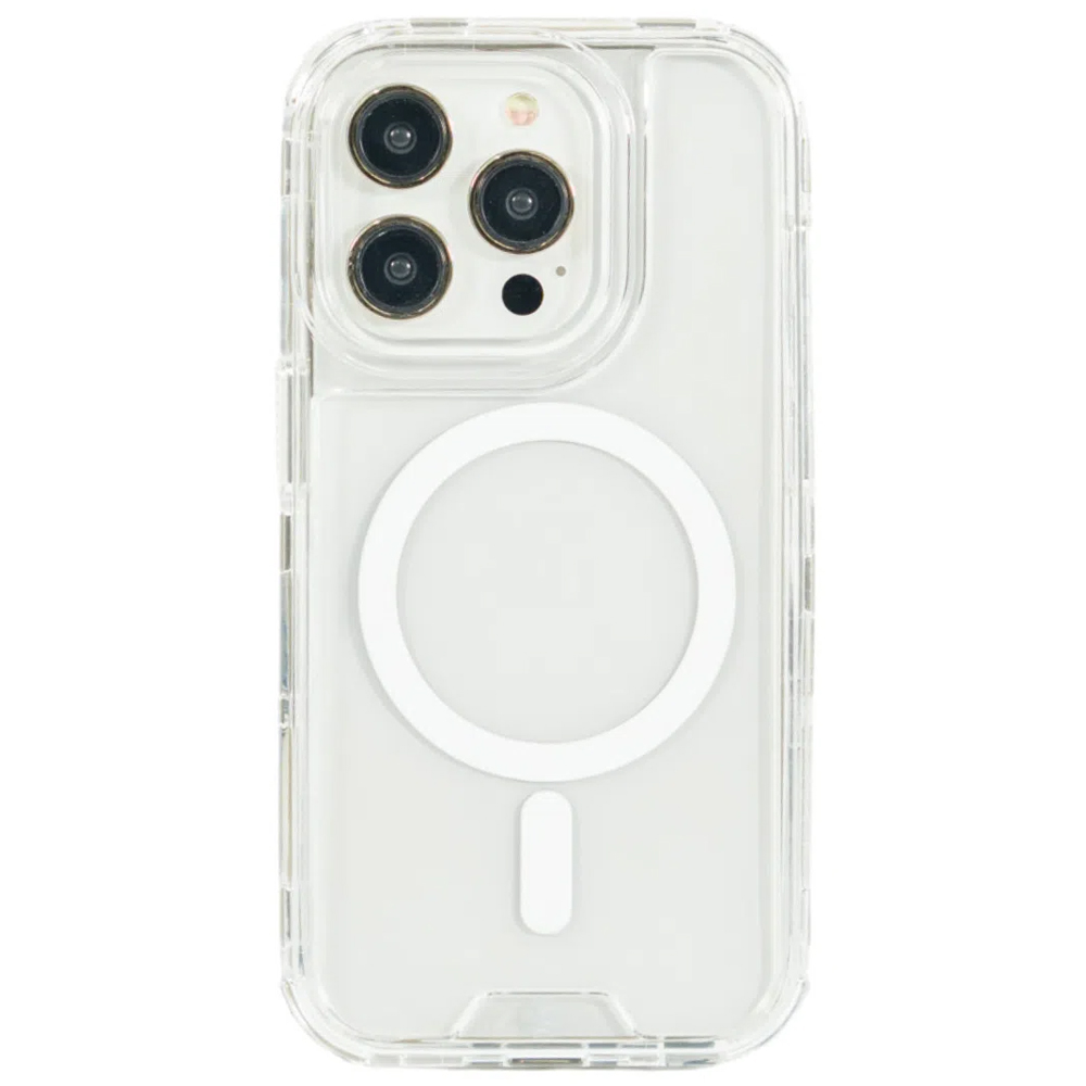FUNDA 3 EN 1 MAGSAFE S25 ULTRA SAMSUNG TRANSPARENTE