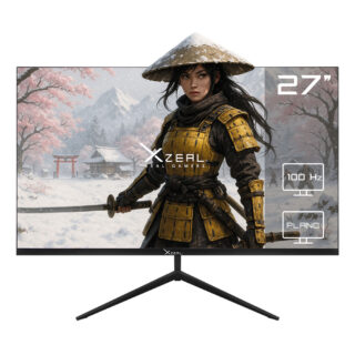 MONITOR LED XZEAL 27" (XSMO278B) XST590-1, 1920*1080 FULL HD, PLANO VA, 100HZ, 5MS, VGA,HDMI,NEGRO