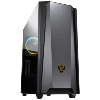 GAB COUGAR MX660 IRON RGB DARK NEGRO EATX