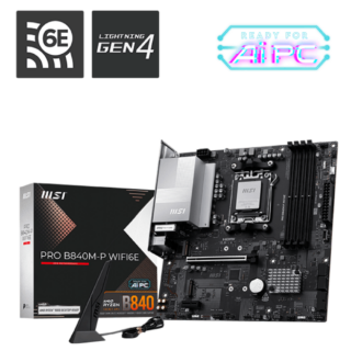 MB MSI PRO B840M P WIFI6E SOCKET AM5 WIFI 6 COLOR PRO B840M P WIFI6E