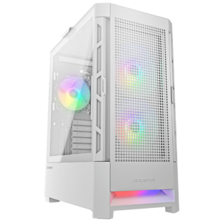 GAB COUGAR AIRFACE BLANCO RGB CRISTAL TEMP EATX