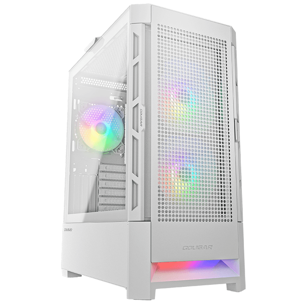 GAB COUGAR AIRFACE BLANCO RGB CRISTAL TEMP EATX