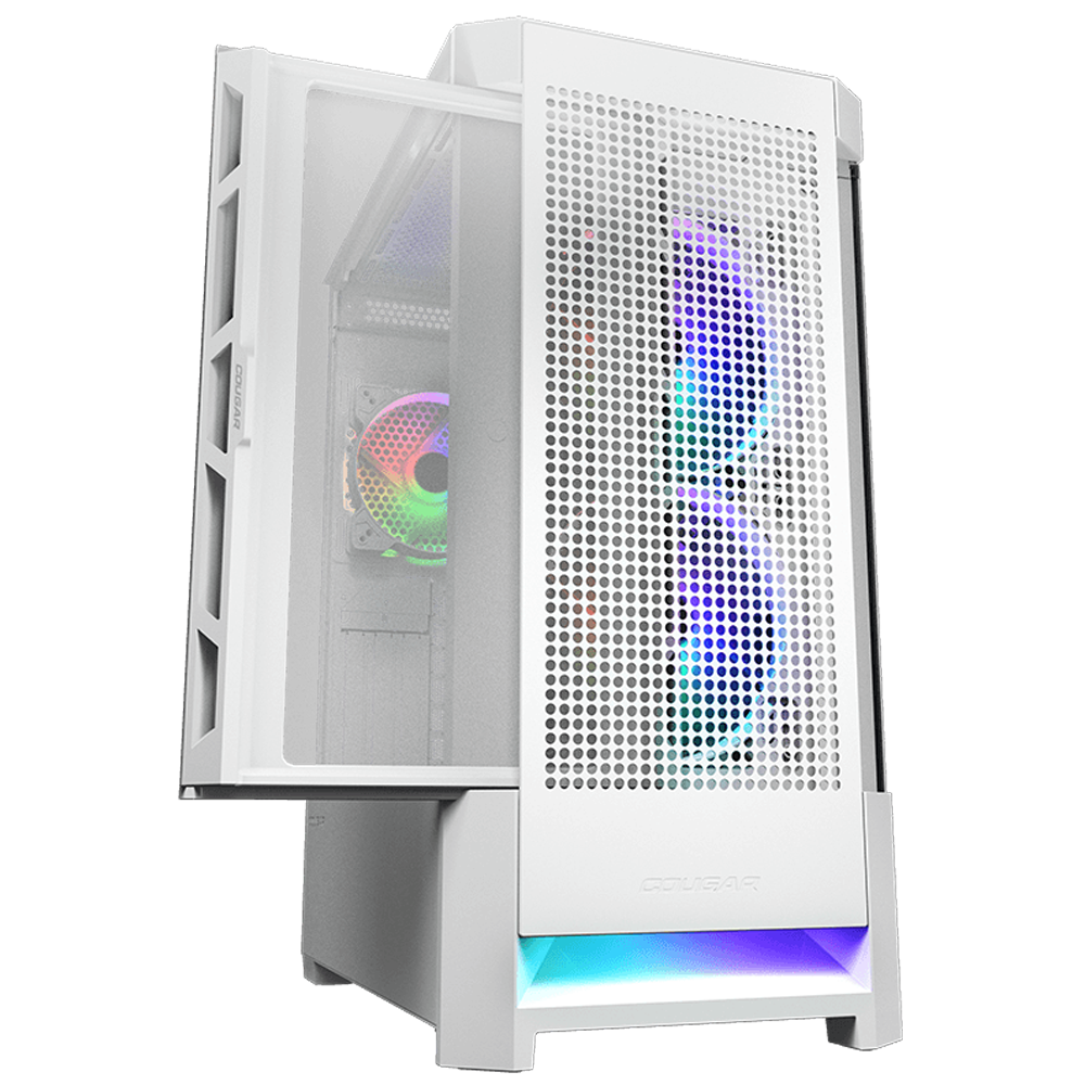 GAB COUGAR AIRFACE BLANCO RGB CRISTAL TEMP EATX - Image 2