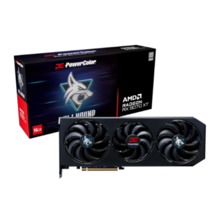 GPU POWER COLOR HELLHOUND AMD RADEON RX 9070 XT 16GB GDDR6