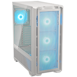 GAB COUGAR MX600 BLANCO RGB CRIST TEMP ATX/FULL TOWER