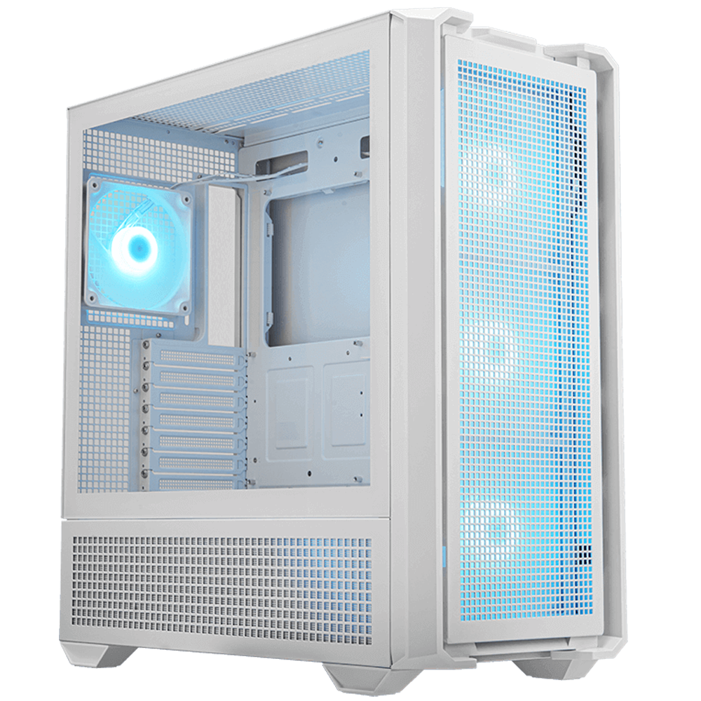 GAB COUGAR MX600 BLANCO RGB CRIST TEMP ATX/FULL TOWER - Image 2