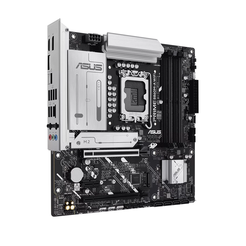 MB ASUS PRIME B860M A WIFI CMS INTEL LGA1851MICRO ATX 192GB 4DDR5 PRIME B860M A WIFI CSM - Image 3