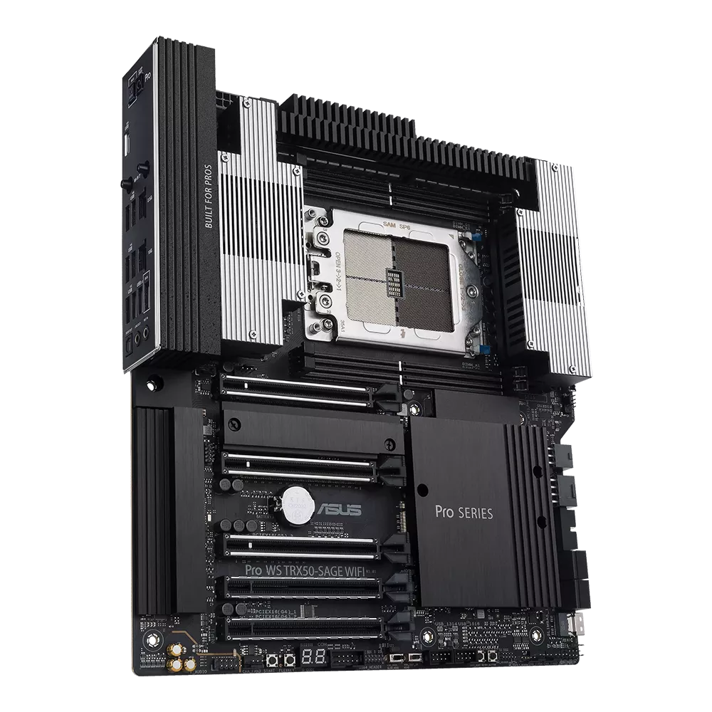 MB ASUS PRO WS TRX50 SAGE WIFI 1024GB 4DDR5 WIFI 7 5 SLOT PRO WS TRX50 SAGE WIFI - Image 3