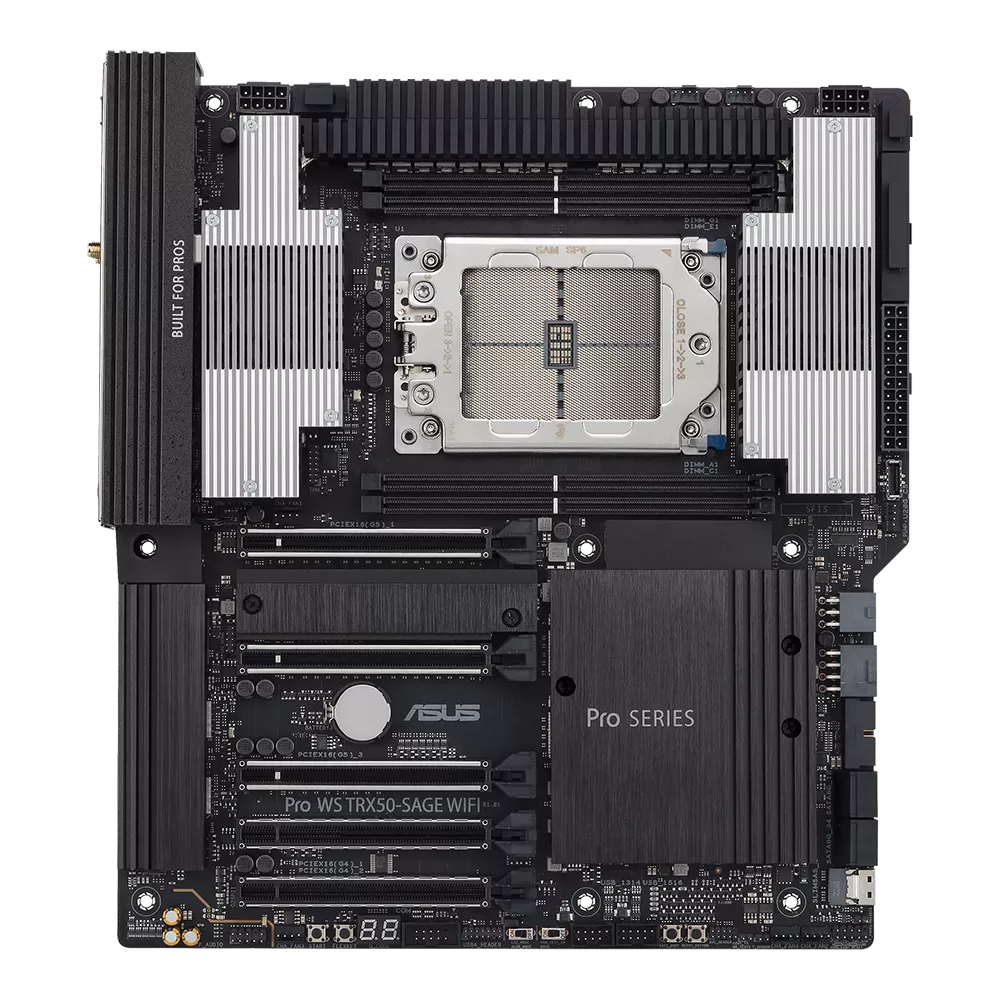 MB ASUS PRO WS TRX50 SAGE WIFI 1024GB 4DDR5 WIFI 7 5 SLOT PRO WS TRX50 SAGE WIFI - Image 2