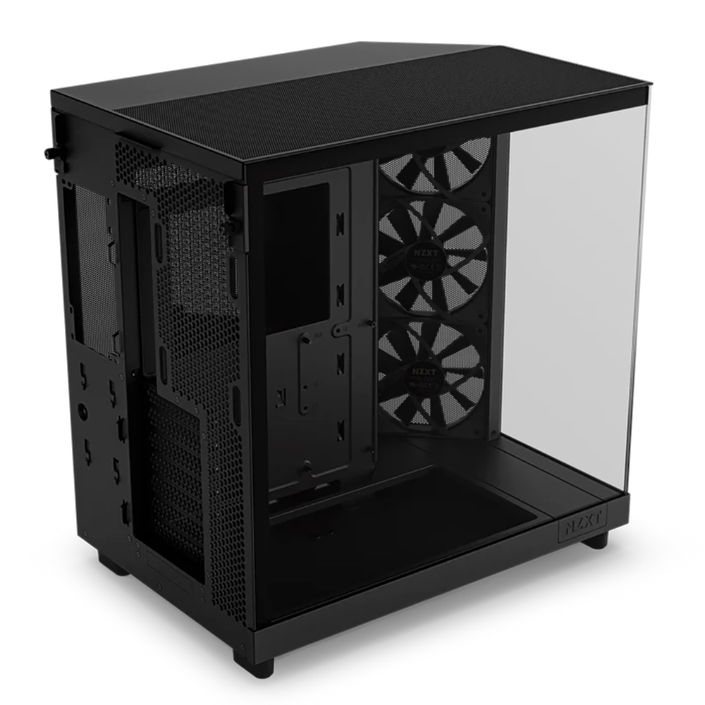 GABINETE NZXT (CC-H61FB-01) H6 FLOW EDITION COMPACT DUAL-CHAMBER, ATX, NEGRO - Image 5