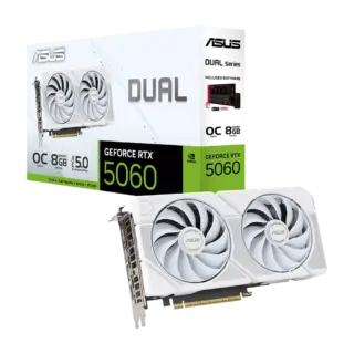 TARJETA DE VIDEO ASUS (DUAL-RTX5060-O8G-WHITE)