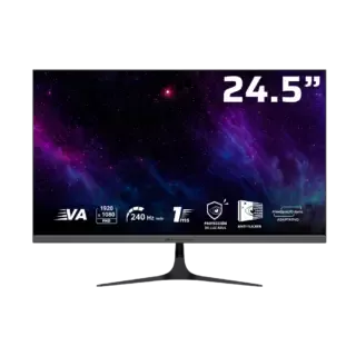 MONITOR 24.5" BALAM RUSH(BR-944113)COSMOS EDGE MCE245P,1K FHD,240 HZ,1 MS,ALTAVOCES 3W,1*HDMI 2.1,1*DP 1.4,NEGRO
