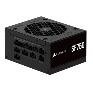 FUENTE DE PODER CORSAIR (CP-9020284-NA) SF750, 750W, 80 PLUS PLATINUM, NEGRO