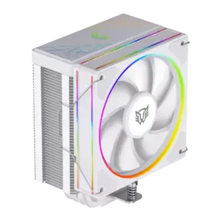VENTILADOR P/CPU BALAM RUSH(BR-942058)HELIUX PRO HEX50,RGB,4 PIPAS,TDP 220W,AMD/INTEL,1*FAN 120MM,PWN 4 PIN+ARGB 3 PIN,BLANCO