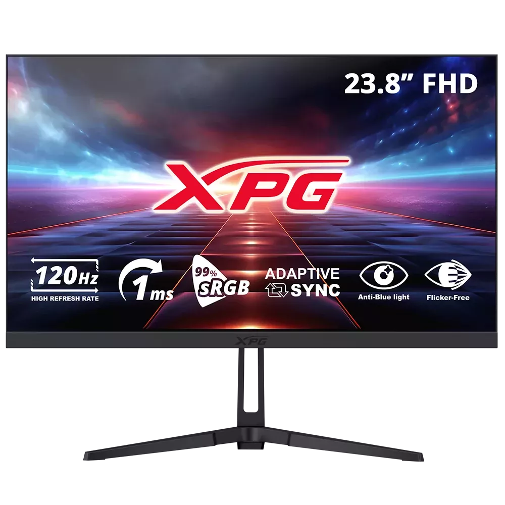 MONITOR XPG RIFT R24F2 PLANO 23.8 IN IPS 1920X1080FHD 120HZ 1MS NEGRO RIFT R24F2 BKCMX