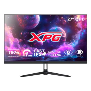 MONITOR XPG RIFT R27Q8 PLANO 27 IN FAST IPS 2560X1440QHD 180HZ 1MS NEGRO RIFT R27Q8 BKCMX